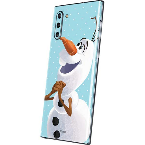 Disney Frozen Olaf Polka Dots Galaxy Note 10 Skin